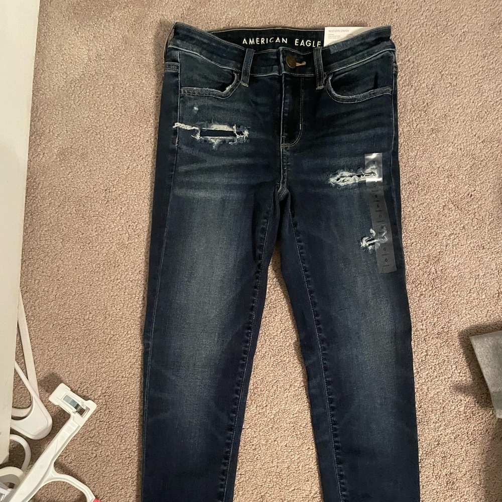 American Eagle Dark Wash Skinny Jeans